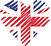 Logo of norgestoppdatingsider.com UK, Heart Shaped Image of UK flag.